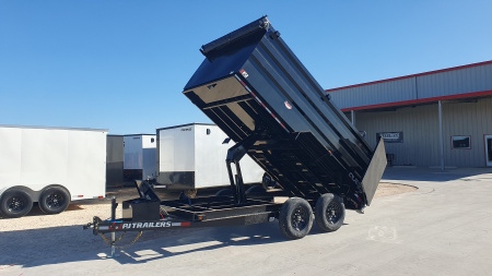 New 2026 PJ 83 x14' BP Tandem Axle Dump w/ 48  Sides – D7