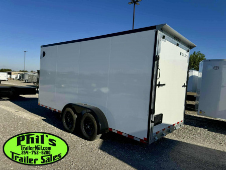 New 7X16 CellTech Ramp Enclosed Cargo Trailer 10 YR WARRANTY COMMERCIAL GRADE