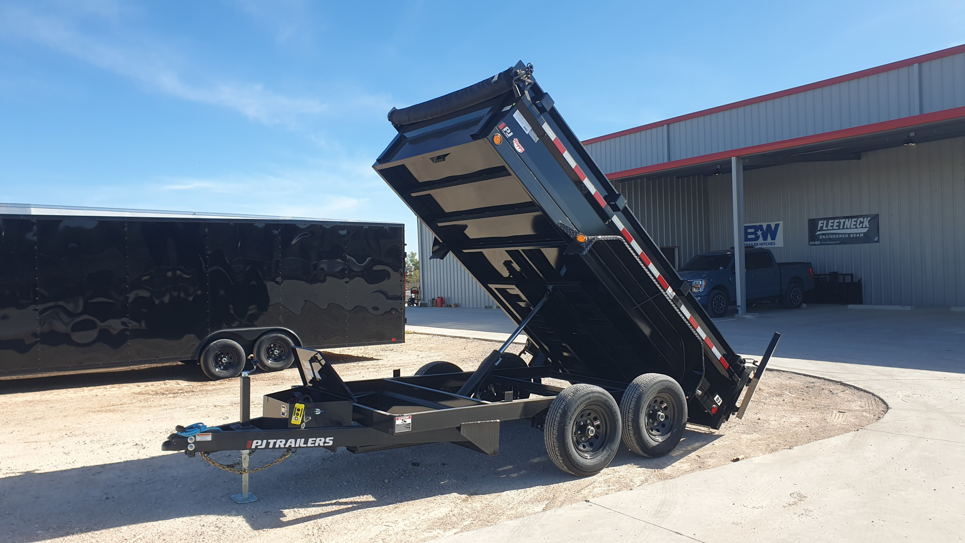 New 2026 PJ 72"x12' BP Tandem Axle Dump w/ 20" Sides – D3