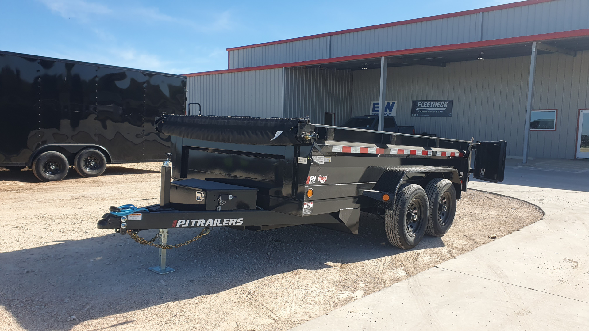 New 2026 PJ 72"x12' BP Tandem Axle Dump w/ 20" Sides – D3