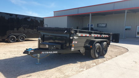 New 2026 PJ 72"x12' BP Tandem Axle Dump w/ 20" Sides – D3