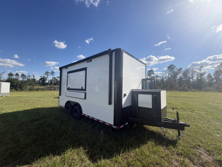 New 2026 Rock Solid Cargo 8.5x16 Concession Trailer