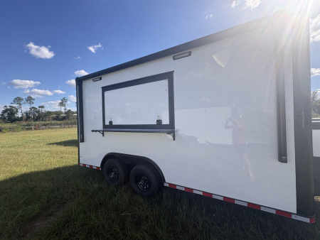 New 2026 Rock Solid Cargo 8.5x16 Concession Trailer