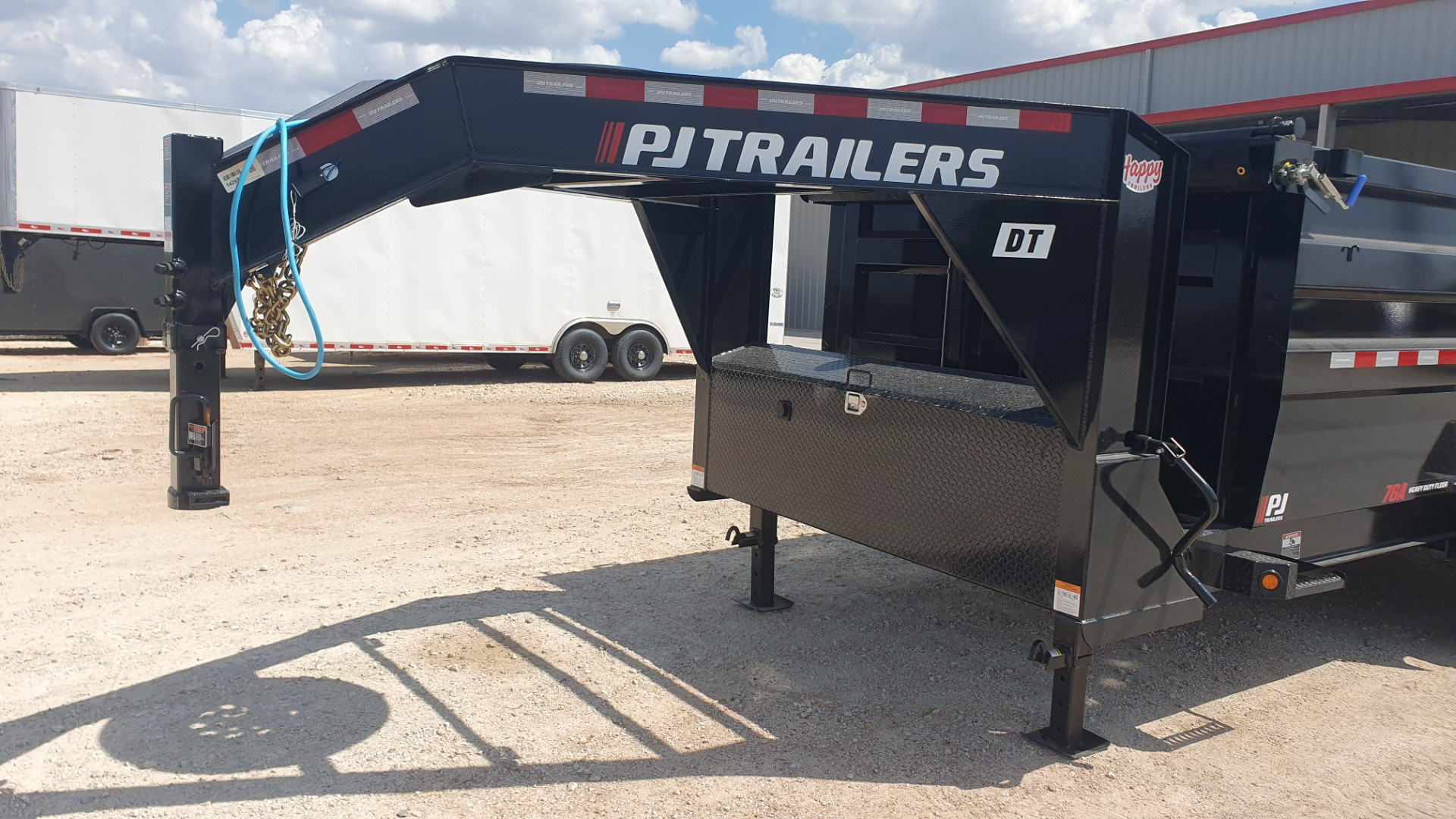 New 2026 PJ 83"x14' GN Tandem Axle Low Pro Telescopic Dump w/ 48" Sides – DT