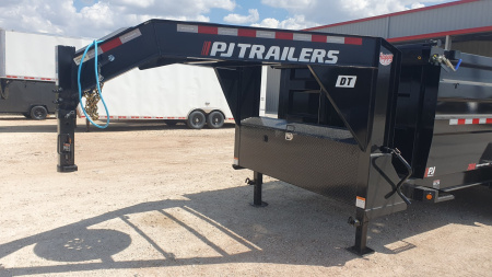 New 2026 PJ 83"x14' GN Tandem Axle Low Pro Telescopic Dump w/ 48" Sides – DT