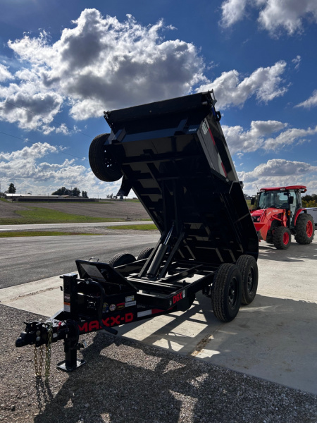 New 2026 MAXXD 60x10 9.9k gvwr RAMPS/TARP/STAB JACKS/SPARE Dump Trailer