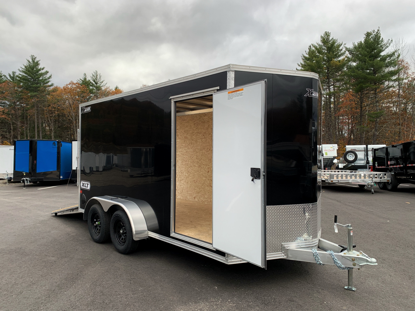 New 2026 High Country 7x14 + 18" V-Nose/ XLT Aluminum trailer / 7'interior -7000GVW