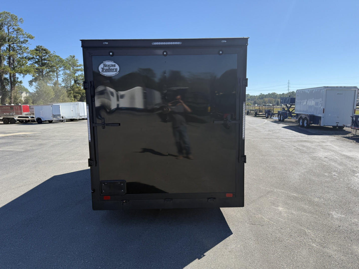 New TX7X16TA2 TEXAS TRAILERS 7' X 16' CARGO / ENCLOSED TRAILER W/ 7' INTERIOR HEIGHT, RAMP DOOR & SIDE DOOR
