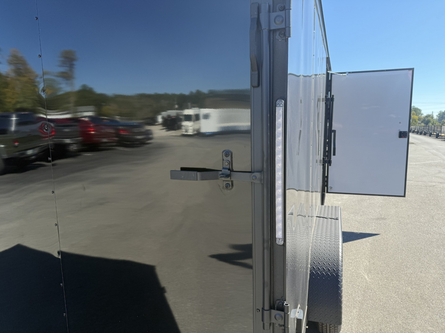 New TX7X16TA2 TEXAS TRAILERS 7' X 16' CARGO / ENCLOSED TRAILER W/ 7' INTERIOR HEIGHT, RAMP DOOR & SIDE DOOR