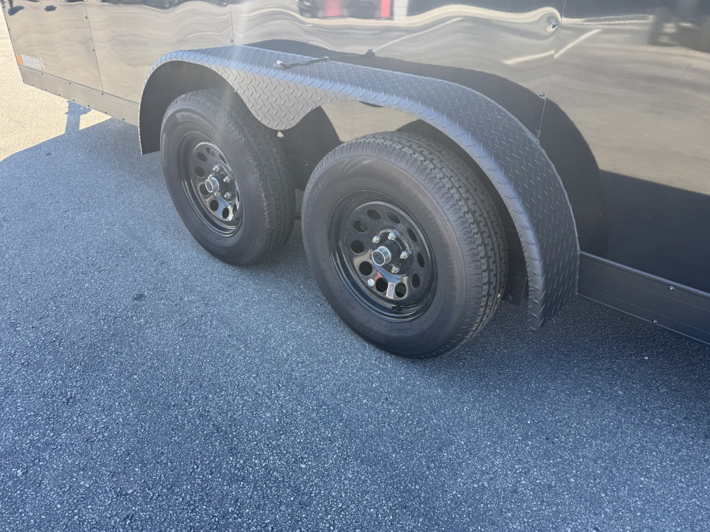 New TX7X16TA2 TEXAS TRAILERS 7' X 16' CARGO / ENCLOSED TRAILER W/ 7' INTERIOR HEIGHT, RAMP DOOR & SIDE DOOR