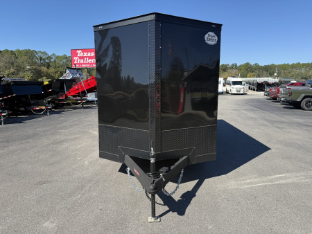 New TX7X16TA2 TEXAS TRAILERS 7' X 16' CARGO / ENCLOSED TRAILER W/ 7' INTERIOR HEIGHT, RAMP DOOR & SIDE DOOR