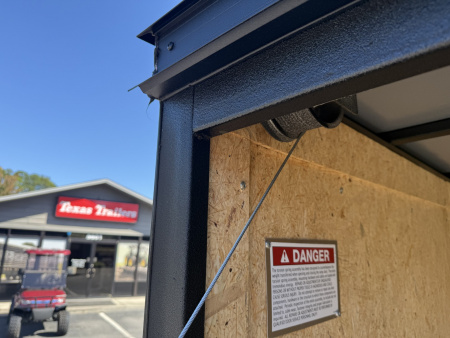 New TX7X16TA2 TEXAS TRAILERS 7' X 16' CARGO / ENCLOSED TRAILER W/ 7' INTERIOR HEIGHT, RAMP DOOR & SIDE DOOR