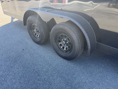 New TX7X16TA2 TEXAS TRAILERS 7' X 16' CARGO / ENCLOSED TRAILER W/ 7' INTERIOR HEIGHT, RAMP DOOR & SIDE DOOR