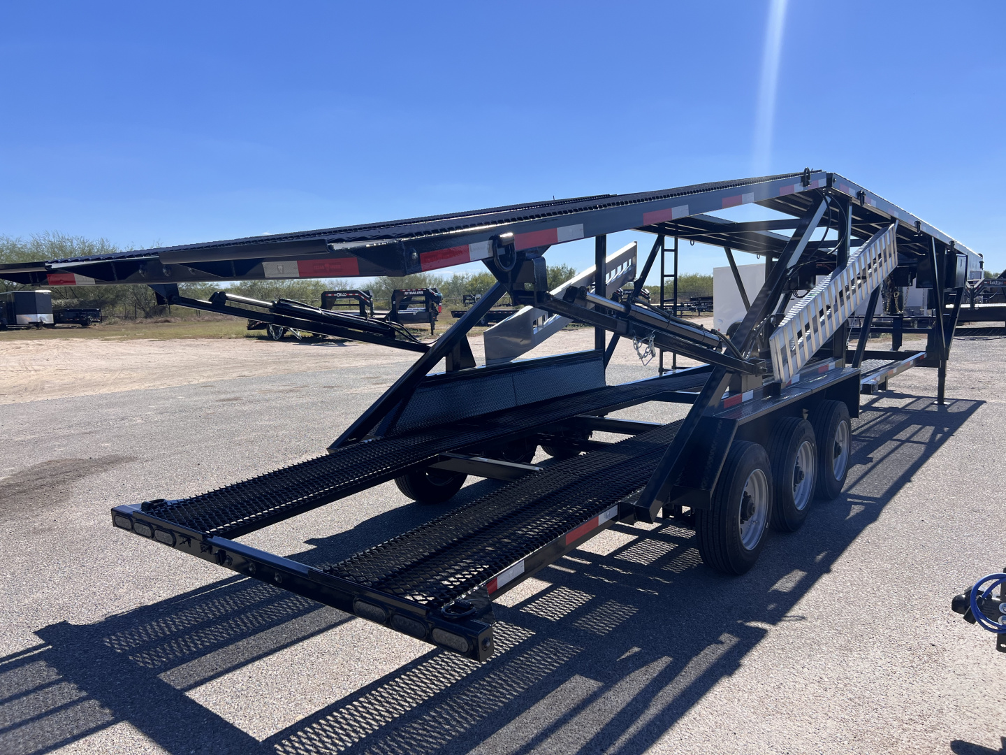 New 2026 Texas Pride Trailers Gooseneck 5 Car Hauler