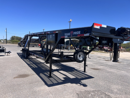 New 2026 Texas Pride Trailers Gooseneck 5 Car Hauler
