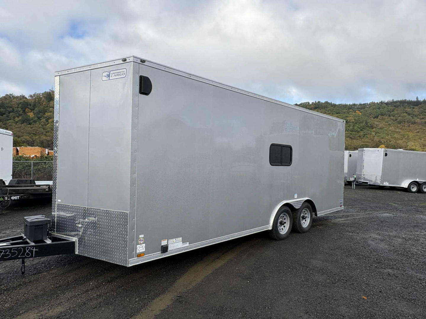 New USED 2025 CUSTOM CONSIGNMENT Continental Cargo VHW8520TA2 AIR CONDITIONER CAMPING TRAILER