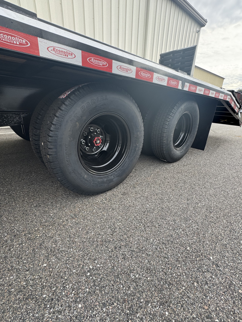 New 2026 Econoline 102"X22'+6' Deckover Trailer Dual Jacks / Super Ramps