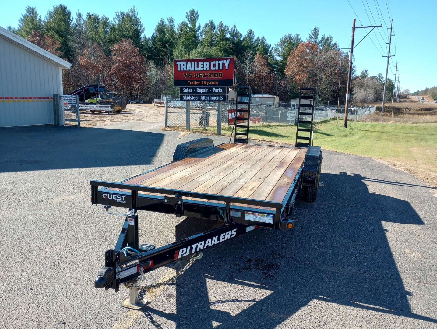 New 2026 PJ Trailers 83" x 20' CD Equipment Trailer