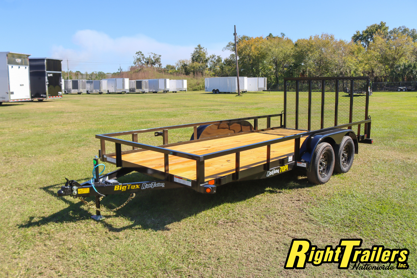 New 2026 7X16 BIG TEX Utility Trailer