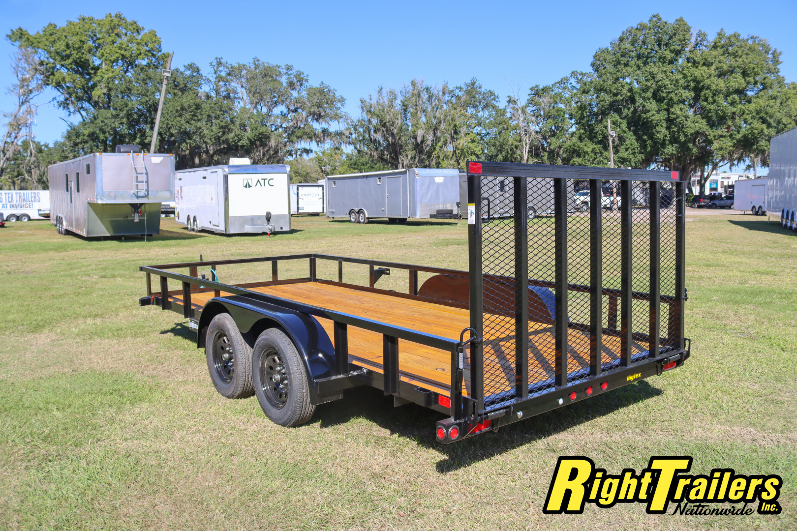 New 2026 7X16 BIG TEX Utility Trailer