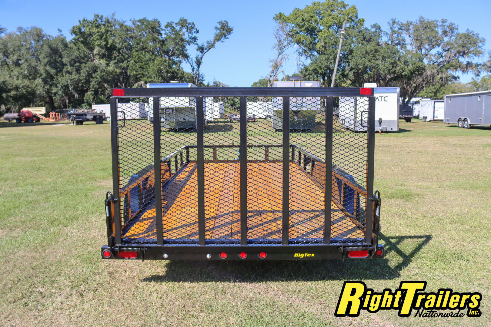 New 2026 7X16 BIG TEX Utility Trailer
