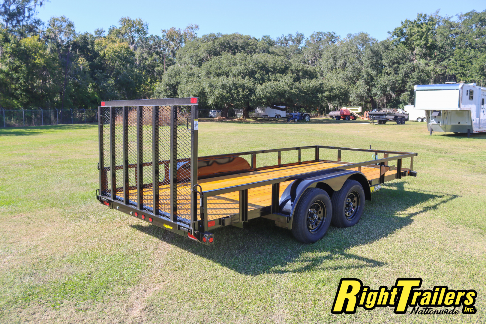 New 2026 7X16 BIG TEX Utility Trailer