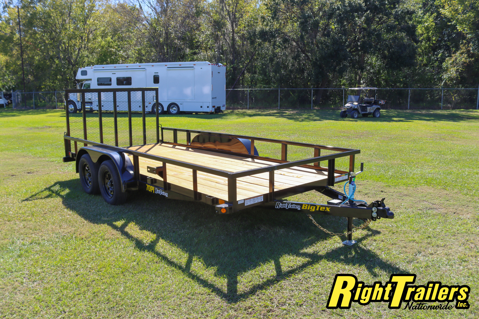 New 2026 7X16 BIG TEX Utility Trailer
