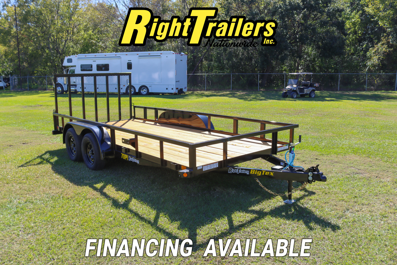 New 2026 7X16 BIG TEX Utility Trailer