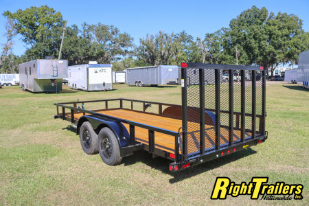 New 2026 7X16 BIG TEX Utility Trailer