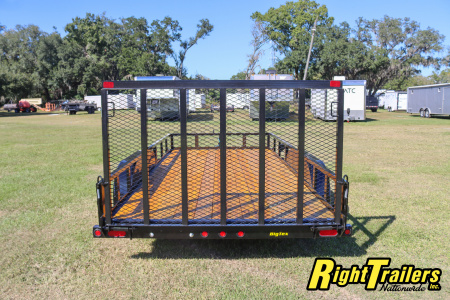 New 2026 7X16 BIG TEX Utility Trailer