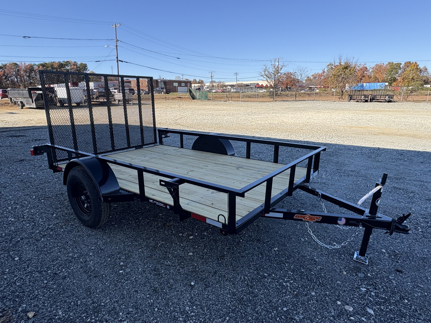 New 2026 Down 2 Earth Trailers 6x10 w/ Gate Utility Trailer *Take an additional $100 off*