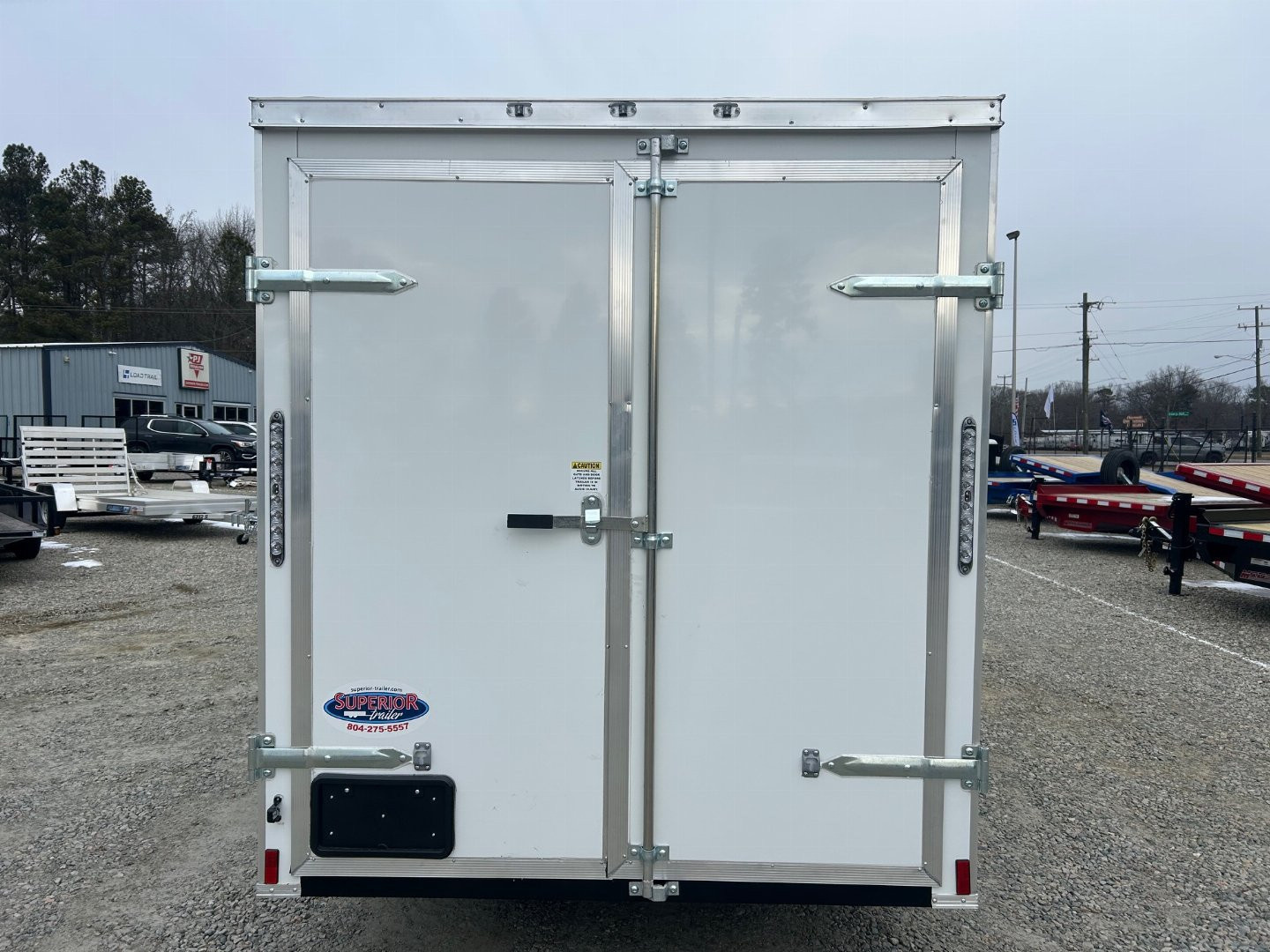 New 2026 Anvil 6X12 w/ Double Rear Doors Cargo / Enclosed Trailer