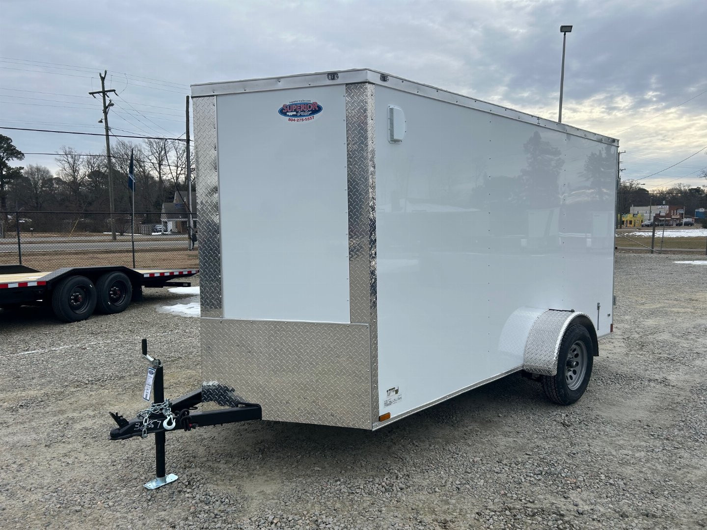 New 2026 Anvil 6X12 w/ Double Rear Doors Cargo / Enclosed Trailer
