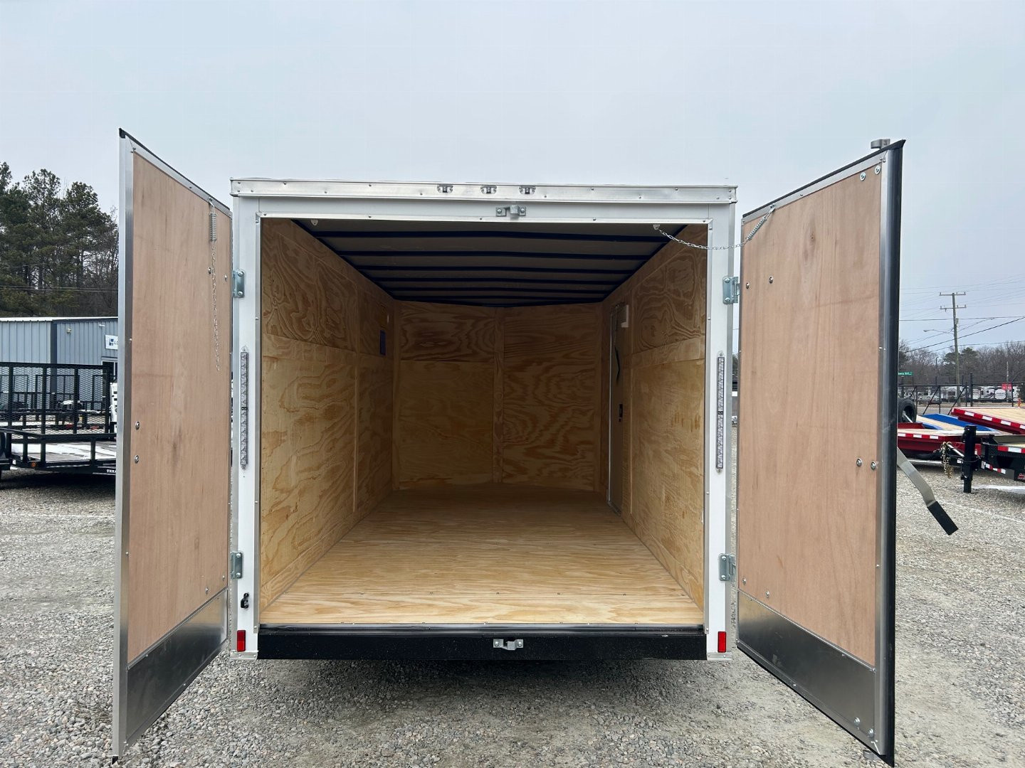 New 2026 Anvil 7X14 7K w/ Double Rear Doors Cargo / Enclosed Trailer