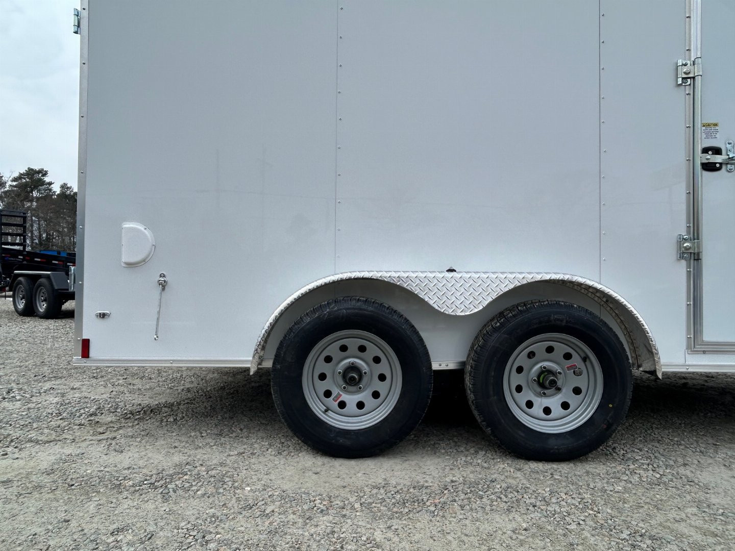 New 2026 Anvil 7X14 7K w/ Double Rear Doors Cargo / Enclosed Trailer