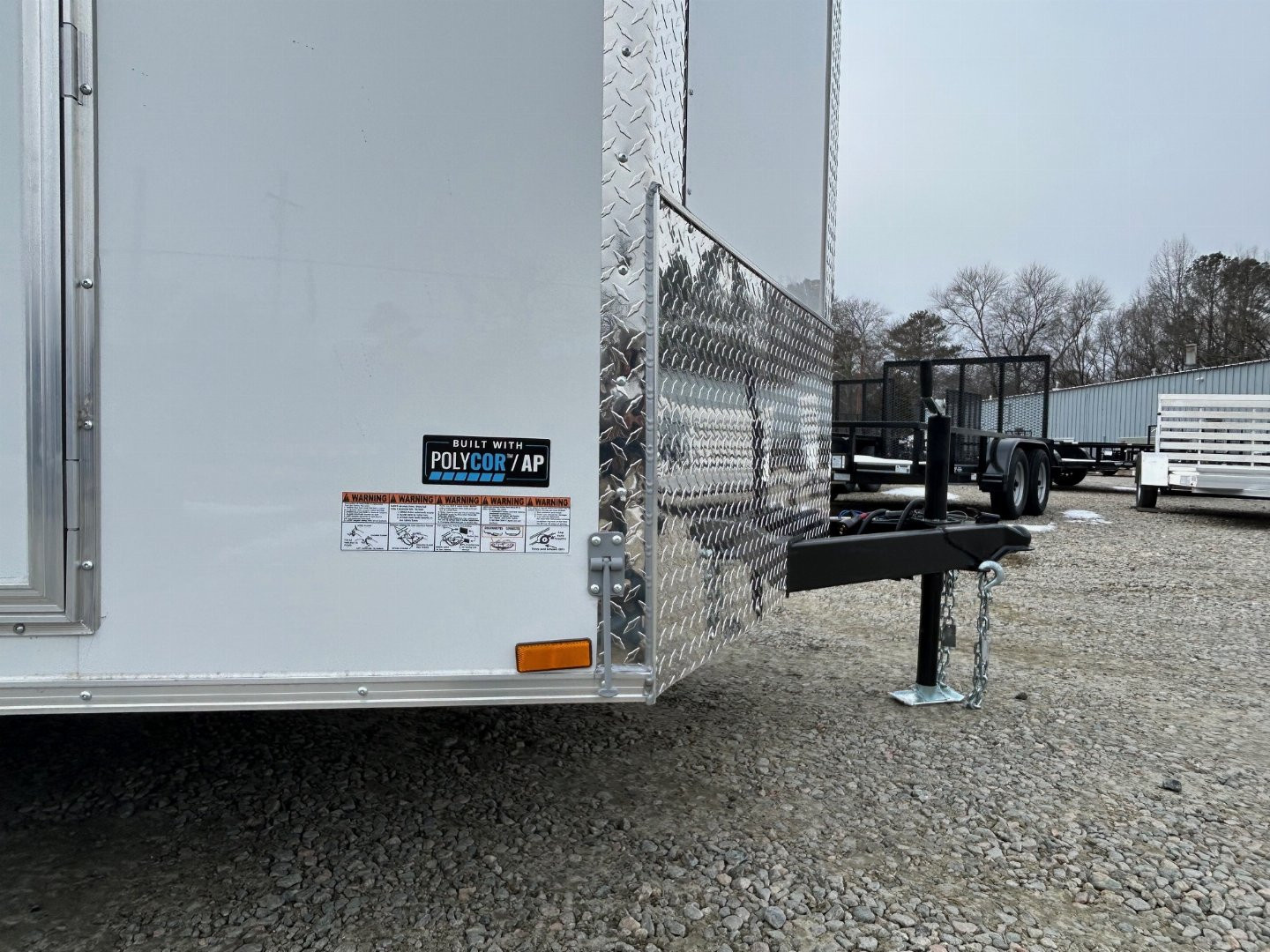 New 2026 Anvil 7X14 7K w/ Double Rear Doors Cargo / Enclosed Trailer