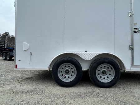 New 2026 Anvil 7X14 7K w/ Double Rear Doors Cargo / Enclosed Trailer