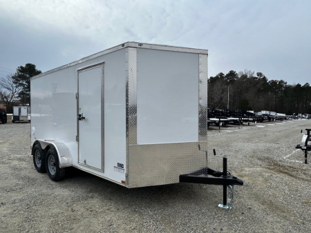 New 2026 Anvil 7X14 7K w/ Double Rear Doors Cargo / Enclosed Trailer