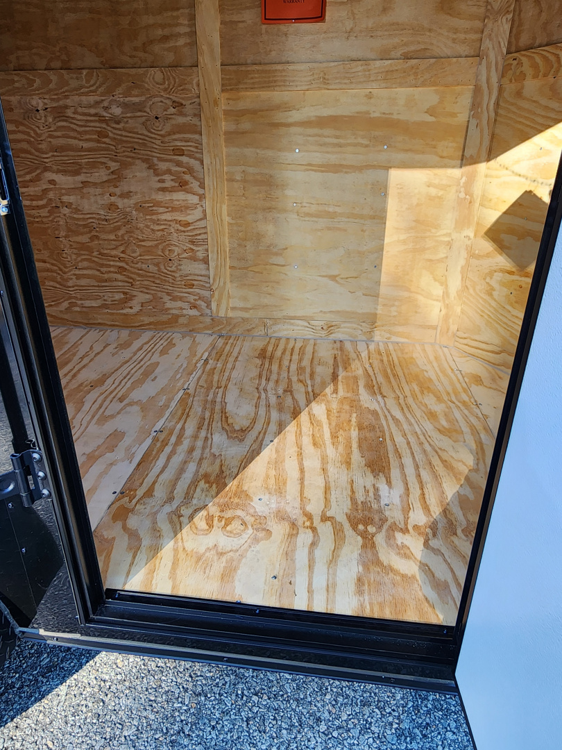 New 2026 Anvil 6X12 7K w/ Ramp Door, Extra Height, & Black Out Package Cargo / Enclosed Trailer