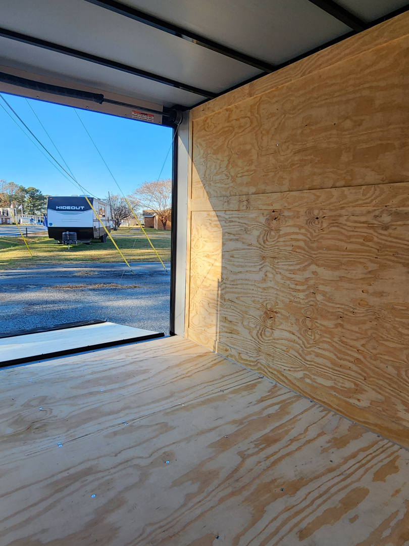 New 2026 Anvil 6X12 7K w/ Ramp Door, Extra Height, & Black Out Package Cargo / Enclosed Trailer