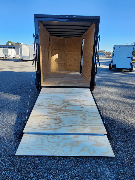 New 2026 Anvil 6X12 7K w/ Ramp Door, Extra Height, & Black Out Package Cargo / Enclosed Trailer