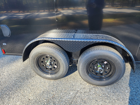 New 2026 Anvil 6X12 7K w/ Ramp Door, Extra Height, & Black Out Package Cargo / Enclosed Trailer