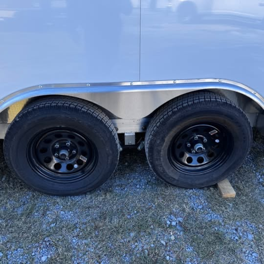 New 2026 Mission 8.5X20 CAR HAULER W/ BLK MOD WHLS Cargo / Enclosed Trailer