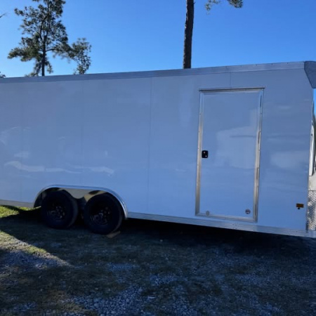 New 2026 Mission 8.5X20 CAR HAULER W/ BLK MOD WHLS Cargo / Enclosed Trailer