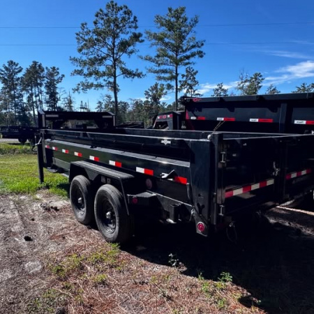 New 2025 Iron Bull 83"x16' GN DUMP 2-7K AXLES, 2' SIDES