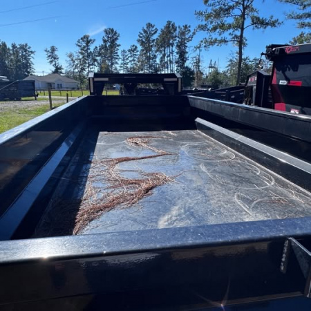 New 2025 Iron Bull 83"x16' GN DUMP 2-7K AXLES, 2' SIDES