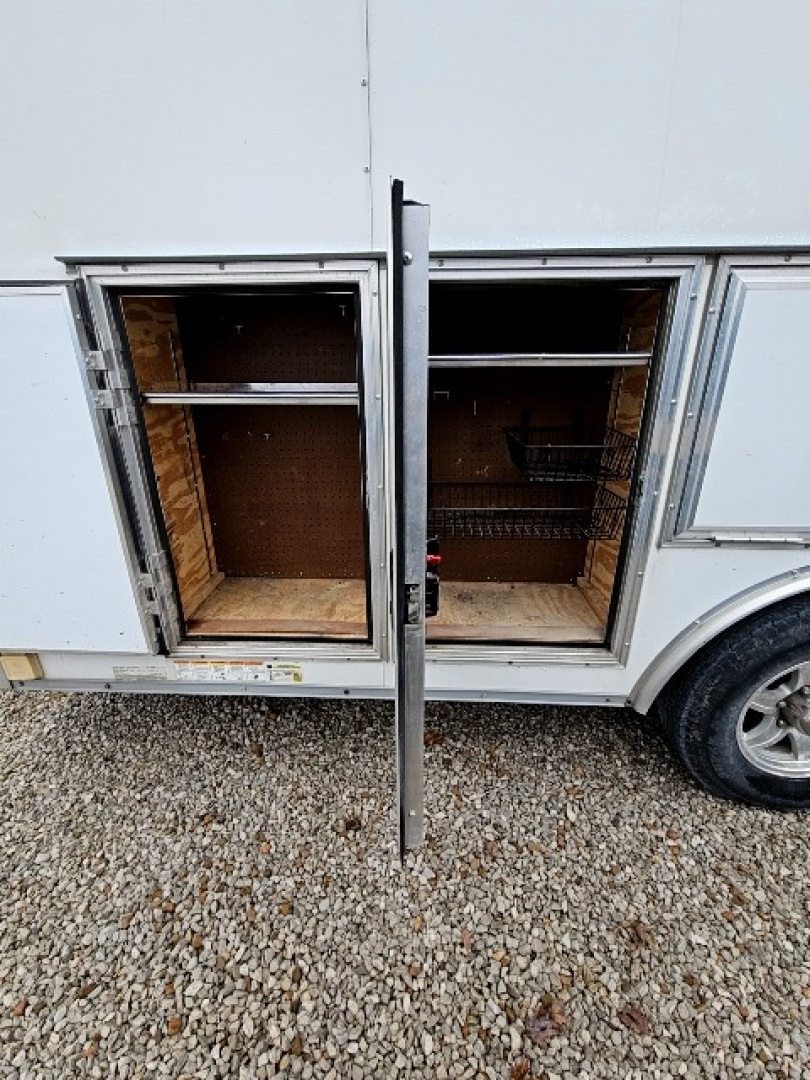 Used 2021 UNITED TRAILERS 8.5 x 16 10K UXT Contractor Enclosed Trailer