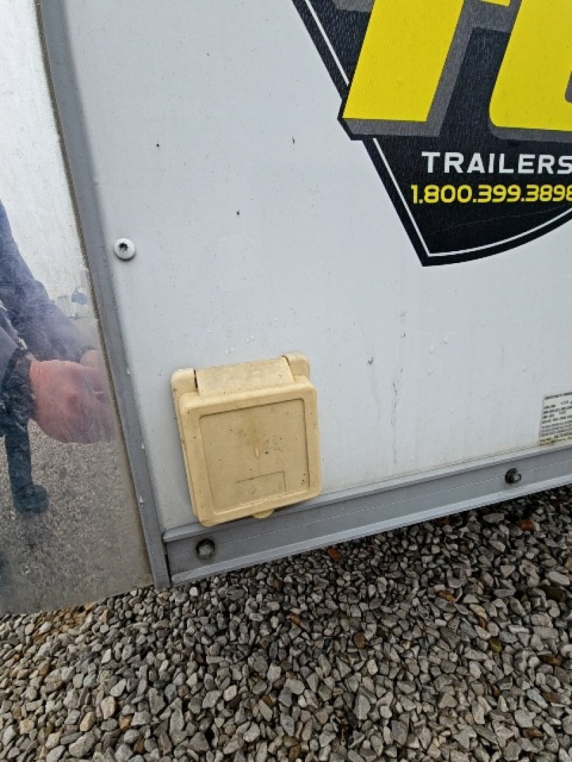 Used 2021 UNITED TRAILERS 8.5 x 16 10K UXT Contractor Enclosed Trailer