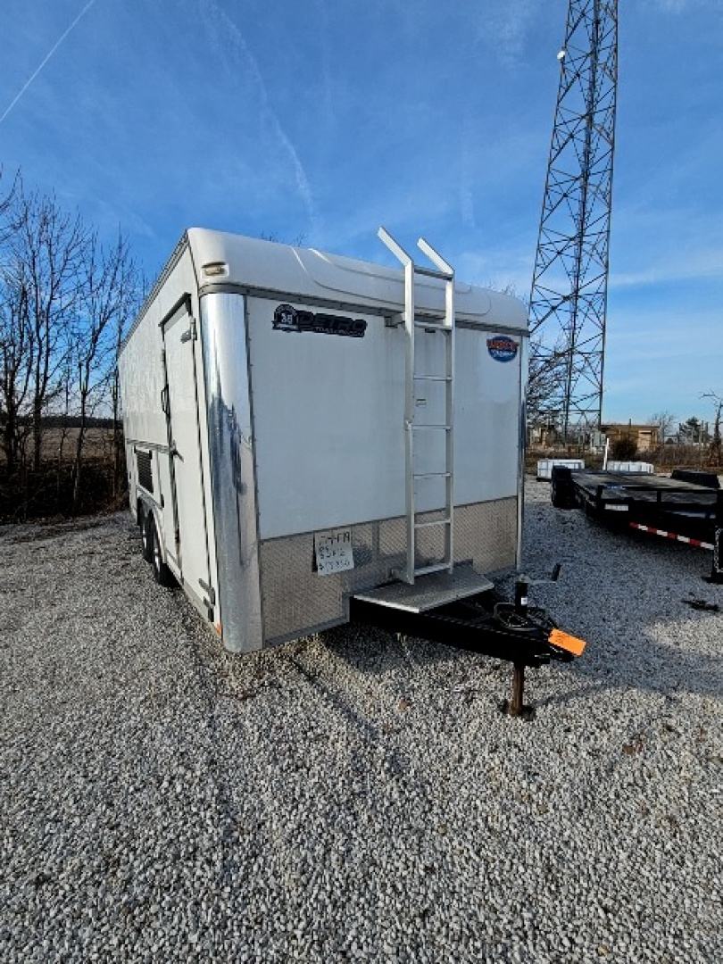 Used 2021 UNITED TRAILERS 8.5 x 16 10K UXT Contractor Enclosed Trailer