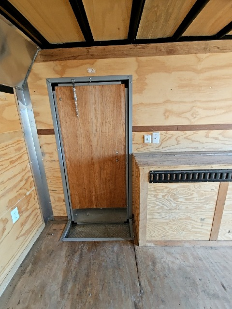 Used 2021 UNITED TRAILERS 8.5 x 16 10K UXT Contractor Enclosed Trailer